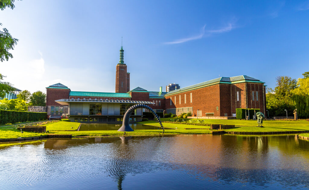 View of Boijmans van Beuiningen museum from Museumpark